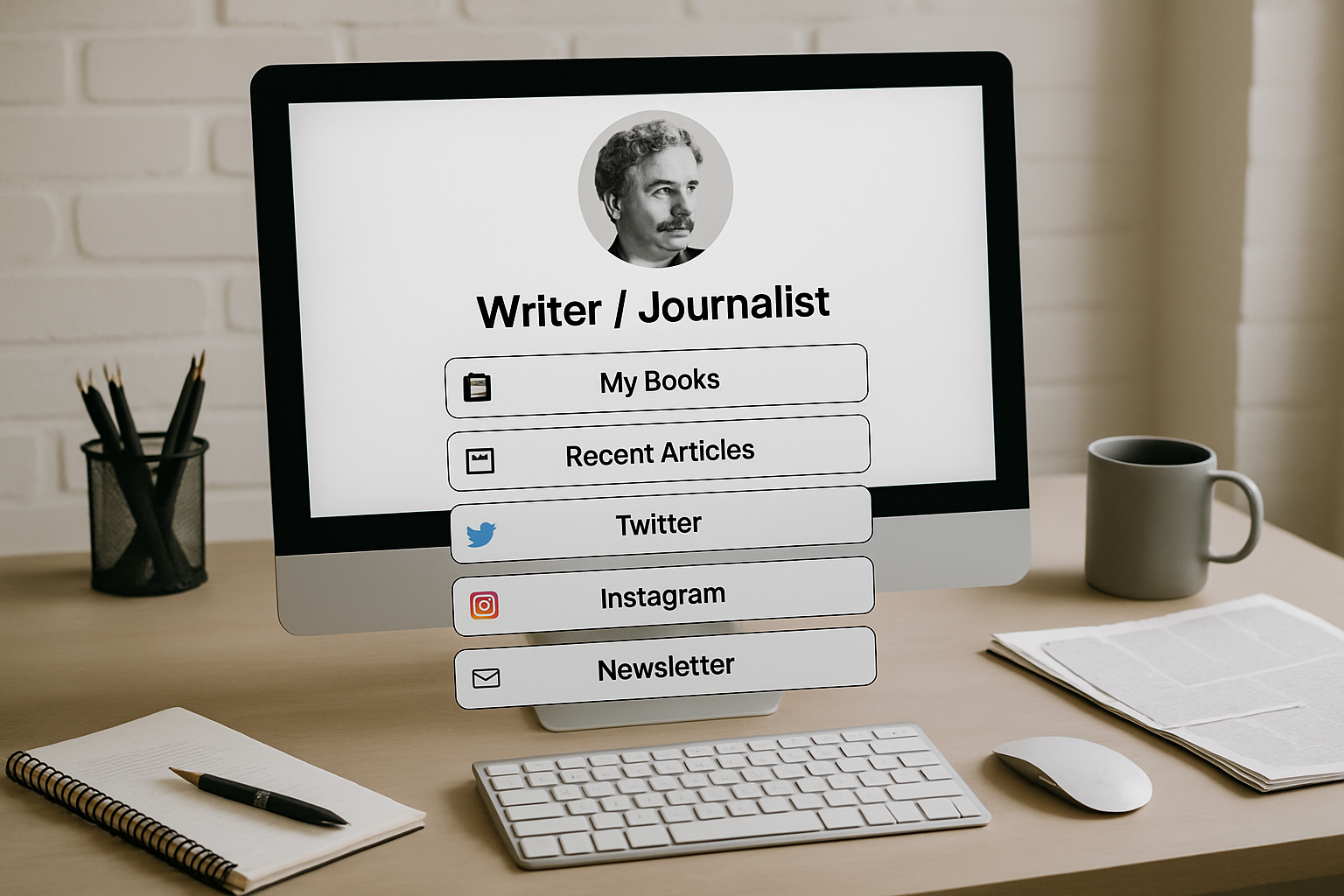 Short Link Desktop Mockup